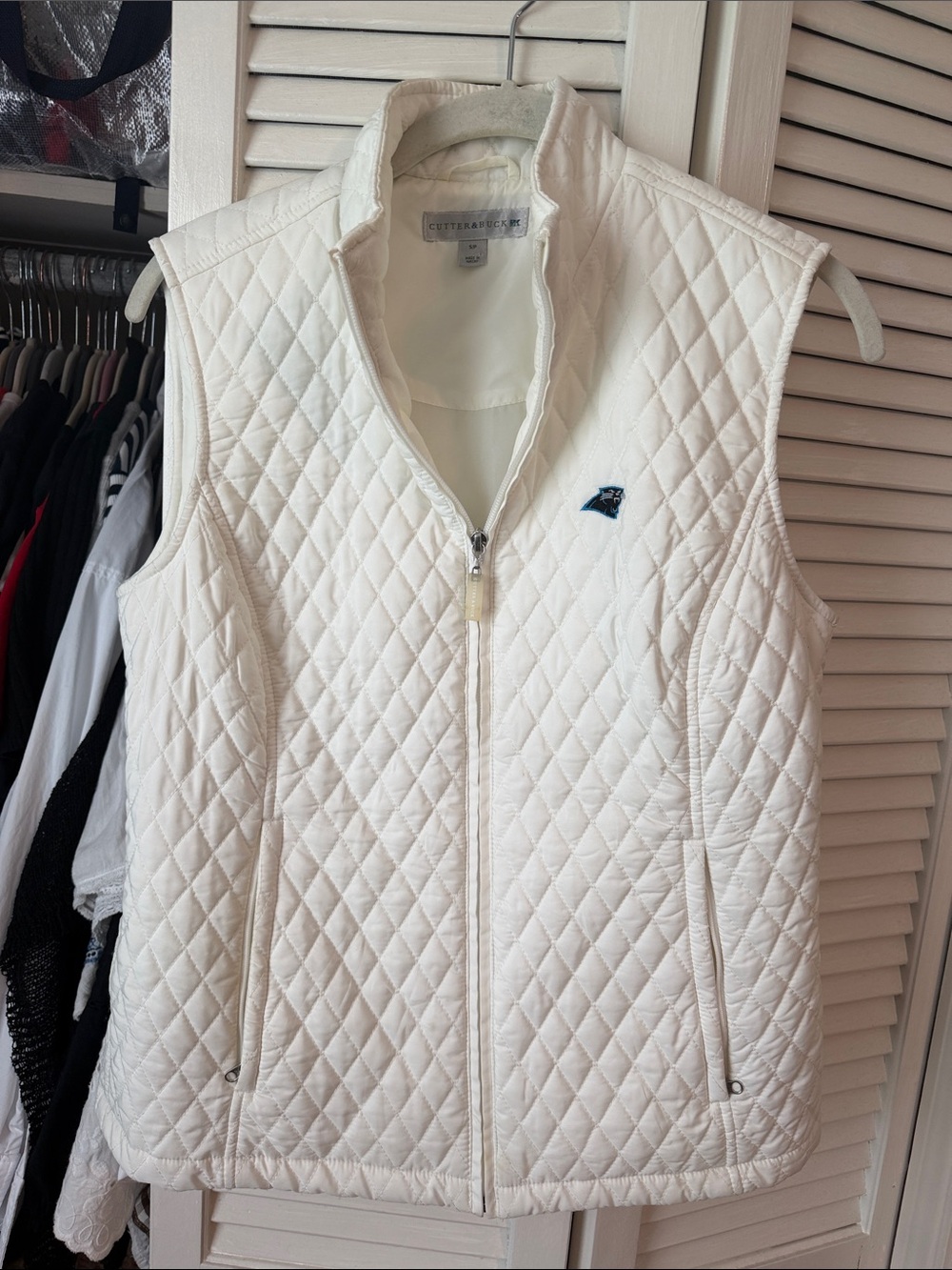 Cutter & Buck Panthers Vest | Small petite
